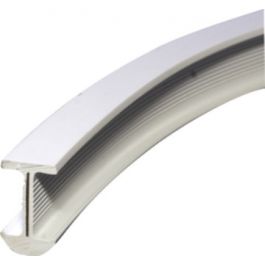 Flexible Ceiling Curtain Track Plastic Curtain Rail Bendable Track Ceiling  Mount