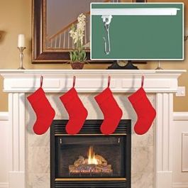 Christmas Stocking Hanger Kit | Curtain-Tracks.com