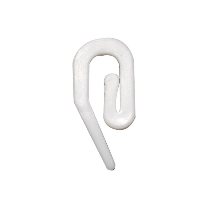 RECMAR 4140 Plastic Wrinkle Band Curtain Hook (14/bag)