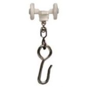 88103 Two Wheeled Carrier with Ball Chain & Hook